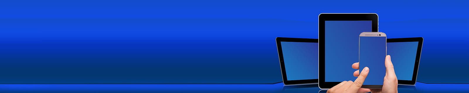 person holding smartphone, computer, online, digital, banner HD wallpaper