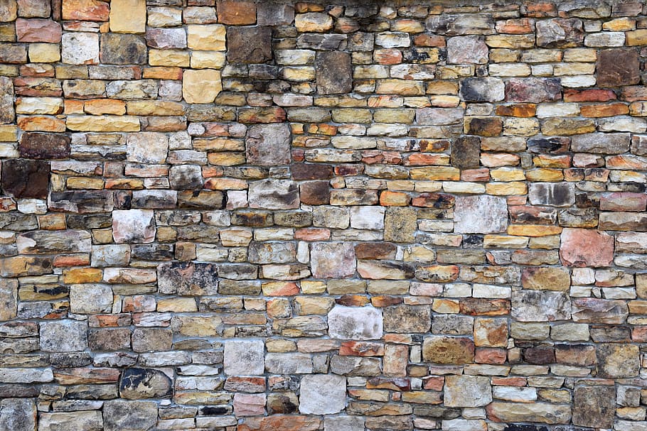 Grunge, Wall, Background, exterior, backdrop, brick, old, texture, HD wallpaper