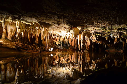 cave photo, Cavern, Underground, Rock, Rock, Geology, stalactite HD wallpaper