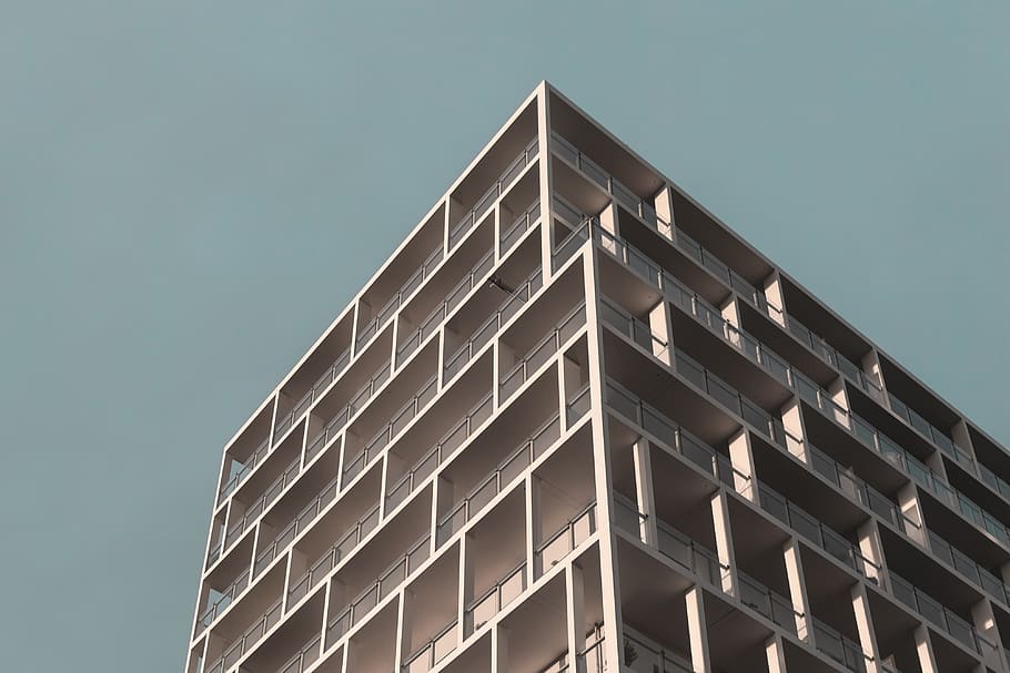 architecture, building, infrastructure, sky, low angle view HD wallpaper
