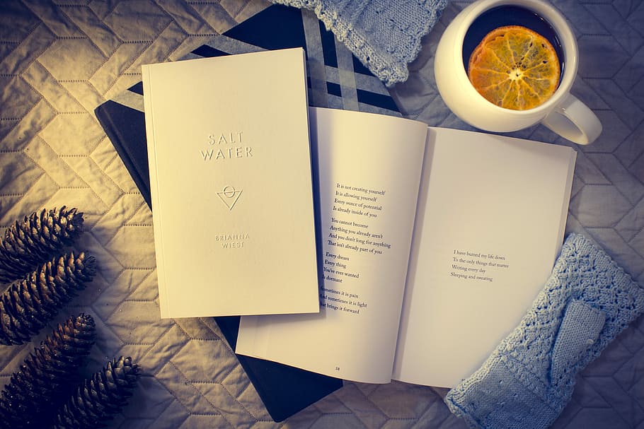 book beside mug, ceramic mug near two books on white surface HD wallpaper