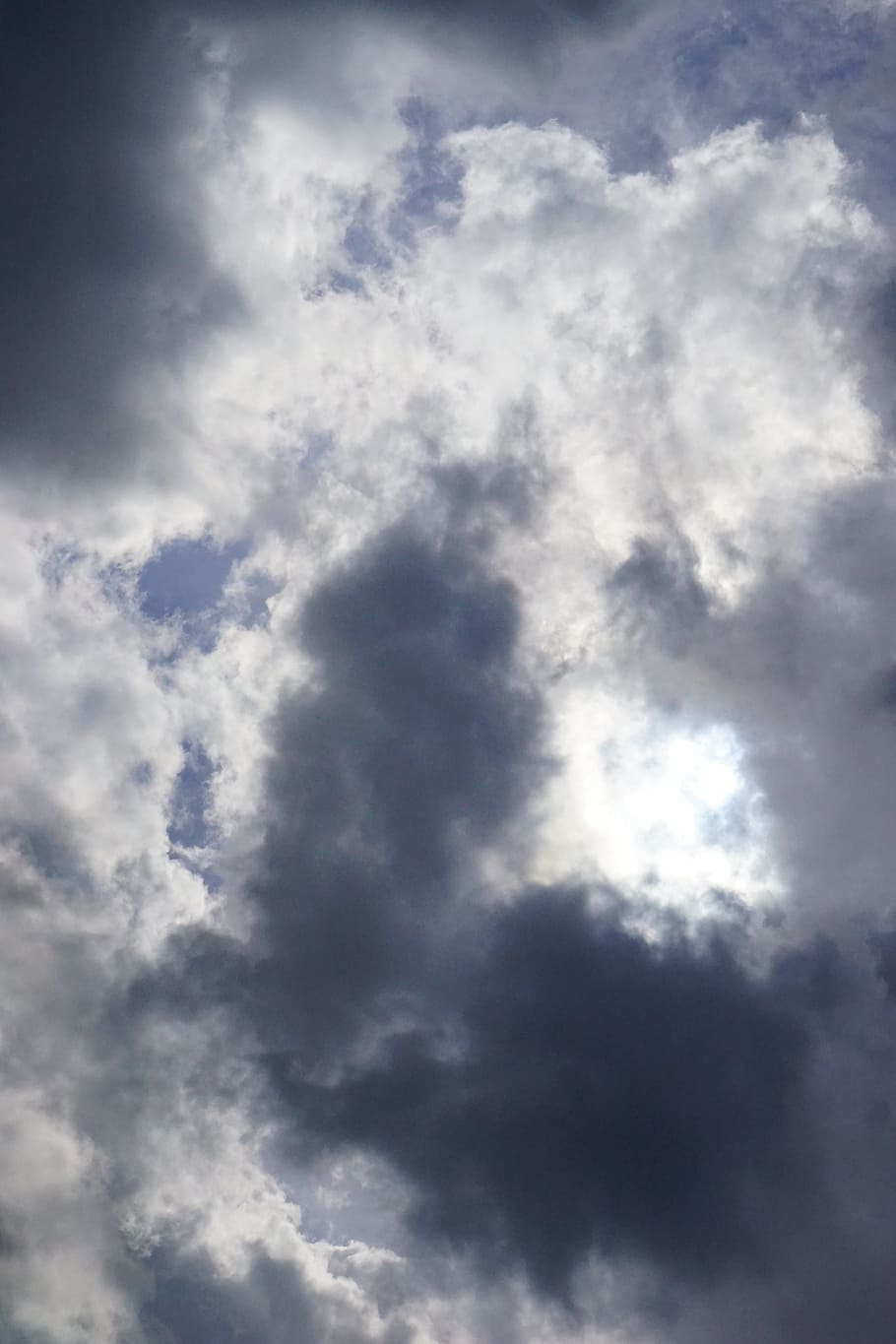 Clouds, Sun, Hidden, Covered, sky, overcast, dark clouds, forward, HD wallpaper