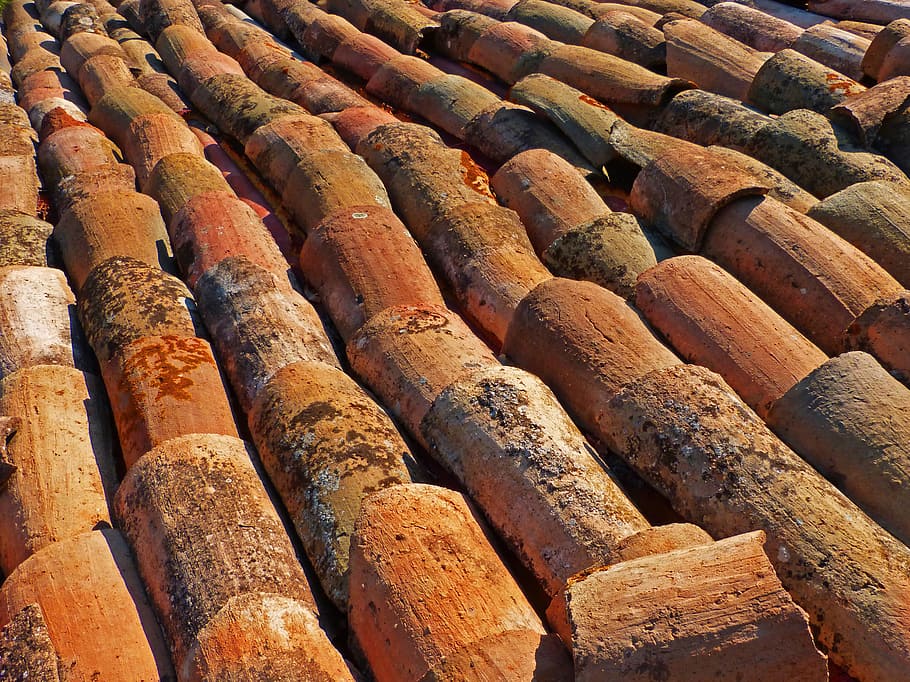texas, arab tiles, barraca, roof, full frame, backgrounds, large group of objects HD wallpaper