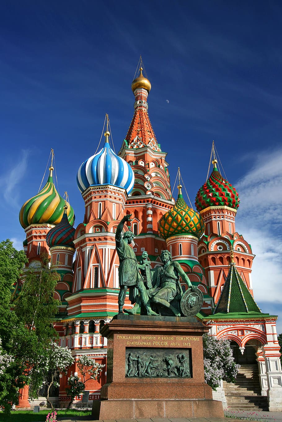 Saint Basil's Cathedral, ancient, architecture, building, church