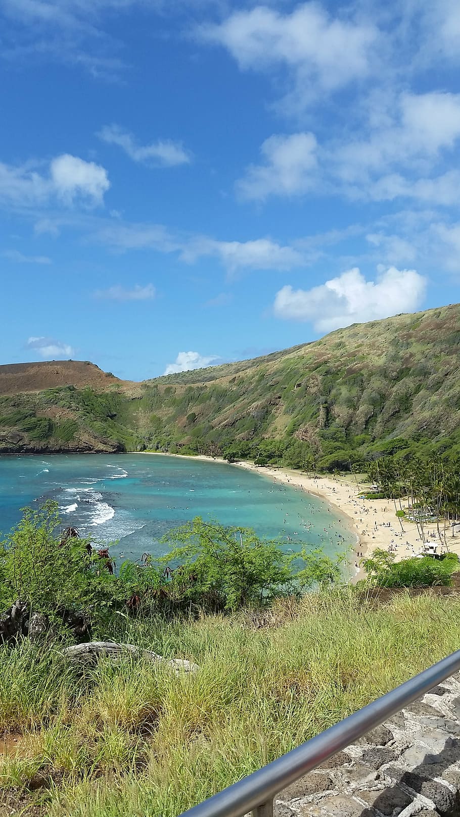 oahu, beach, water, mountains, summer, holidays, sky, scenics - nature HD wallpaper