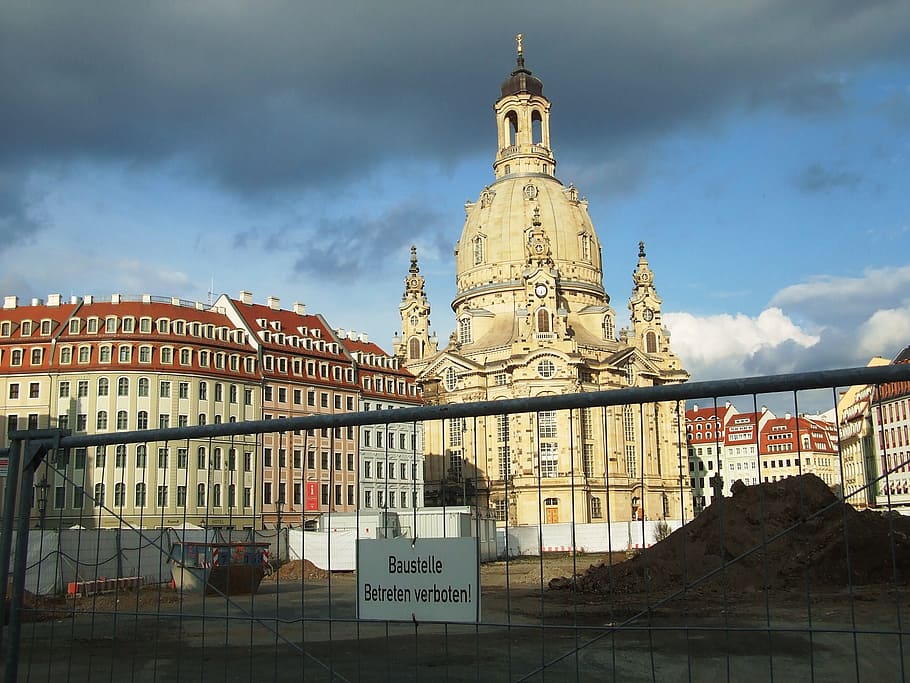 frauenkirche, dresden, site, architecture, famous Place, church, HD wallpaper