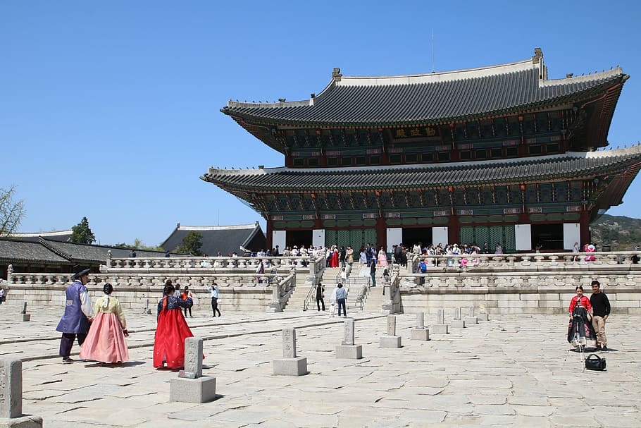 Korean Buddhist Temple, palace, travel, republic of korea, seoul, HD wallpaper