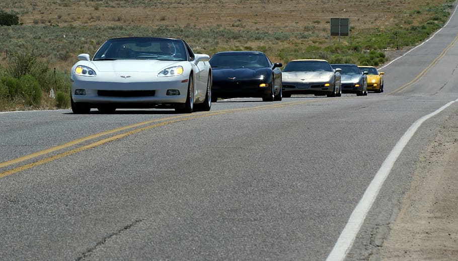 corvette, auto, automobile, car, chevrolet, chevy, drive, cruise HD wallpaper