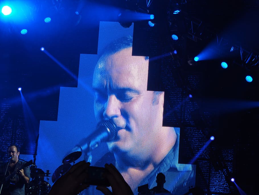 dave matthews, band, concert, music, stage, live, song, singer