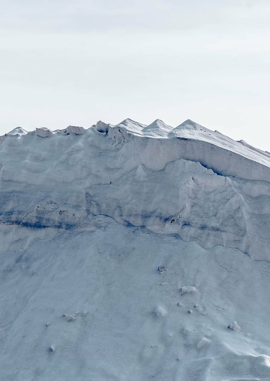 snow covered on mountain during daytime, highland, cloud, sky HD wallpaper