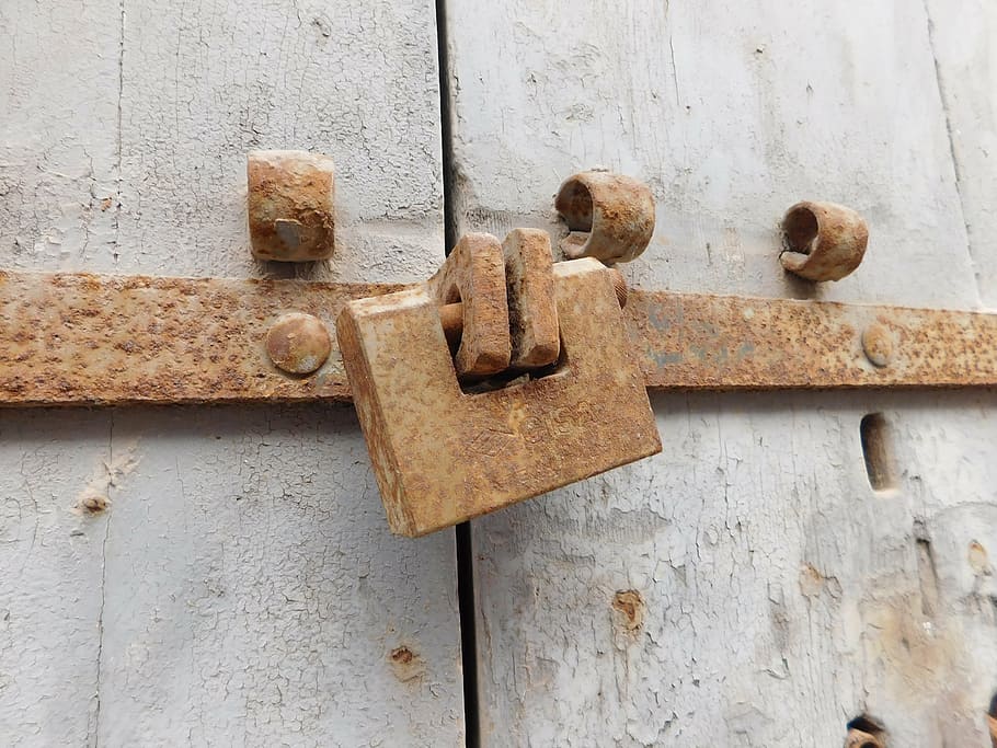 padlock, puglia, sadness, rusty, no people, wall - building feature HD wallpaper