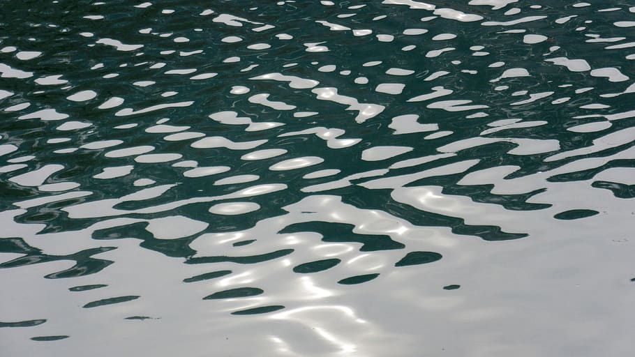 wave, lichtspiel, reflection, water, pattern, surface, abstract HD wallpaper