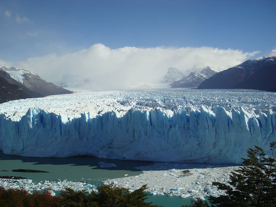 glacier, argentina, cold temperature, beauty in nature, scenics - nature HD wallpaper