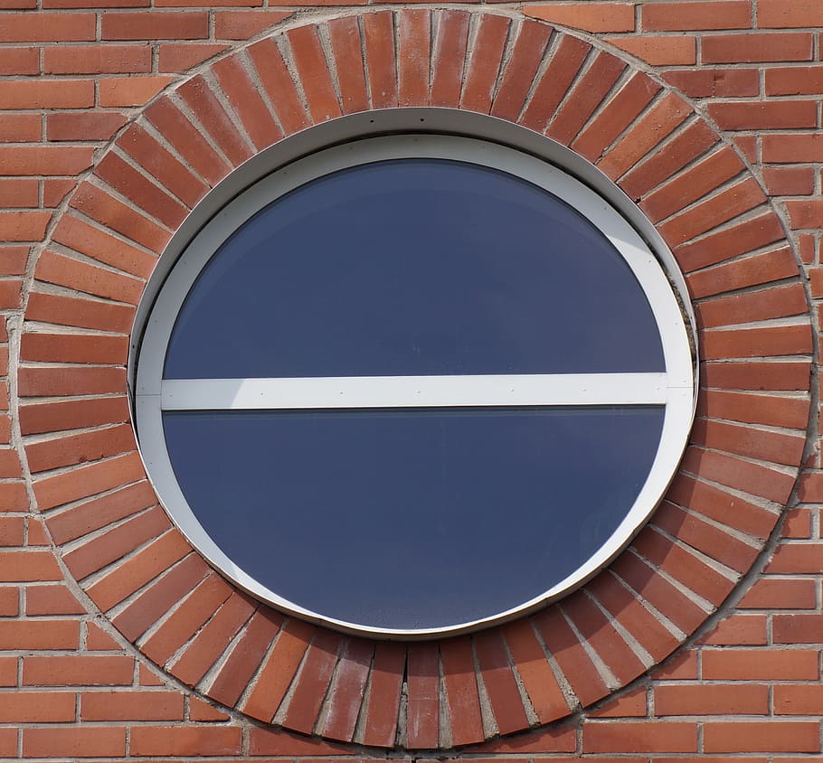 window, bull, panel, circle, architecture, geometric shape HD wallpaper
