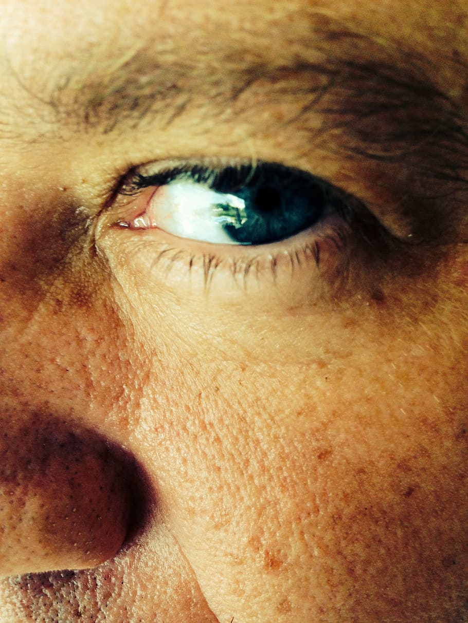 eye, look, vision, human body part, close-up, human eye, one person HD wallpaper