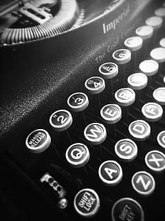 type, typewriter, font, writing, author, book, read, antique HD wallpaper
