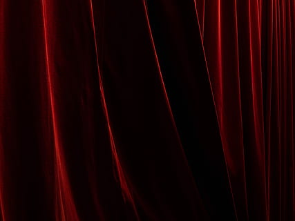 red textile, untitled, curtain, pattern, stage theater, velvet HD wallpaper