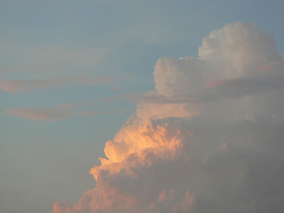 Sky, Clouds, Nature, smoke - physical structure, cloud - sky HD wallpaper