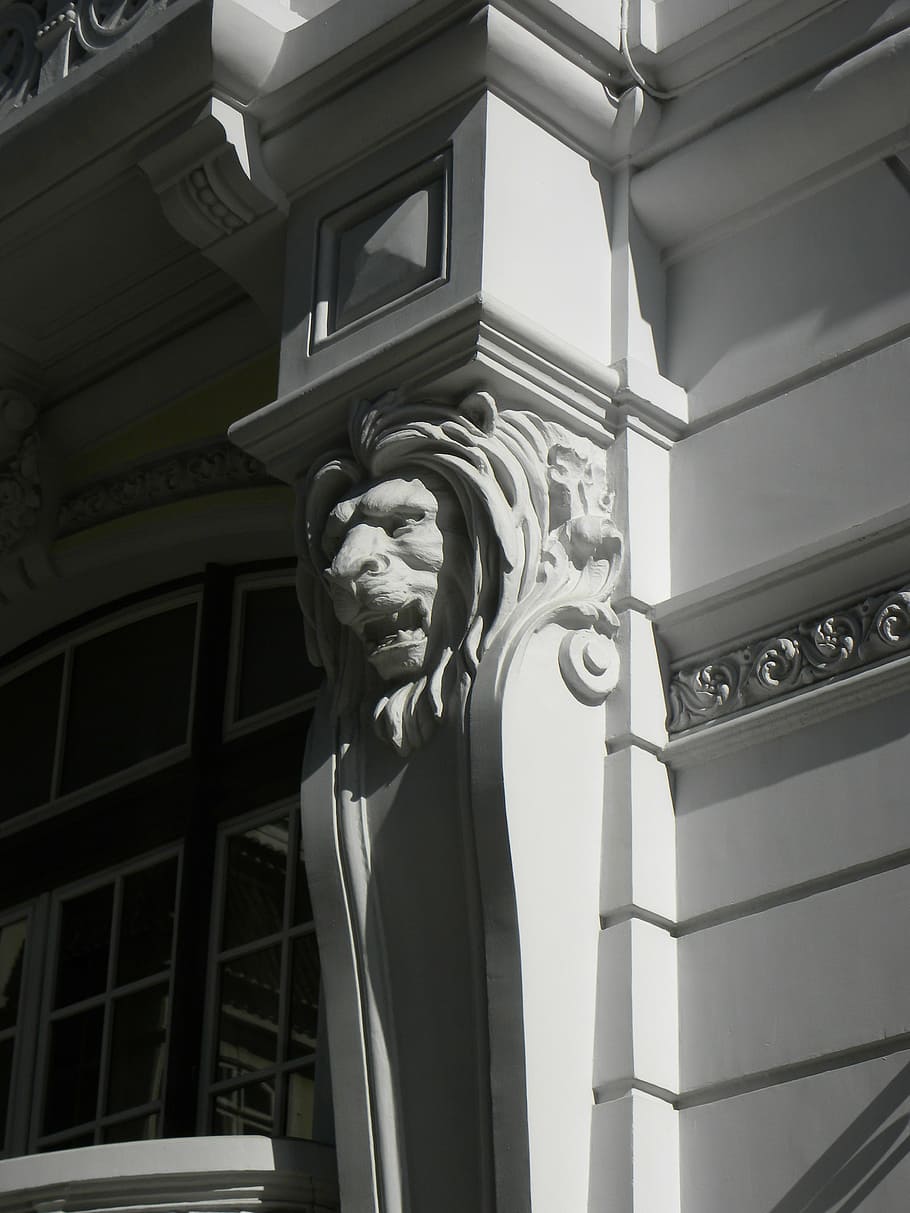 architecture, window, structure, building, pilasters, stonework HD wallpaper