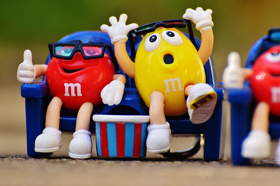 M M'S, Candy, Fun, 3-D Glasses, funny, plastic, sport, multi colored HD wallpaper