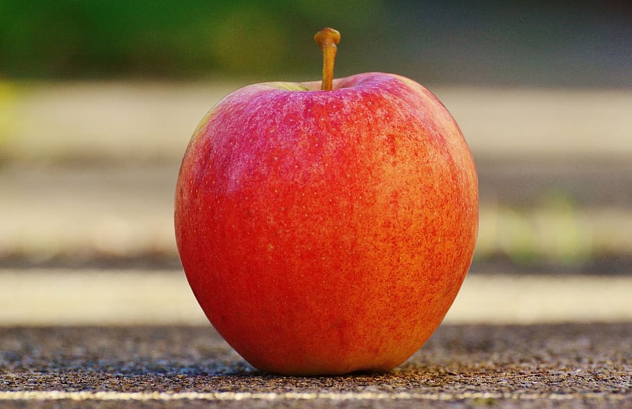 Apple, Fruit, Delicious, Vitamins, fruits, healthy, sweet, red HD wallpaper