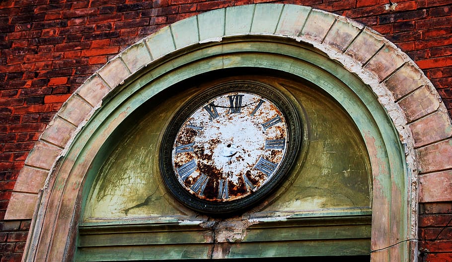 station clock, wall clock, clock face, antique, architecture HD wallpaper