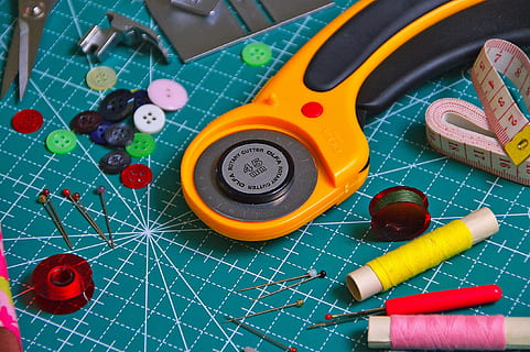 quilting, mood, sewing, thread, material, spindle, textile HD wallpaper