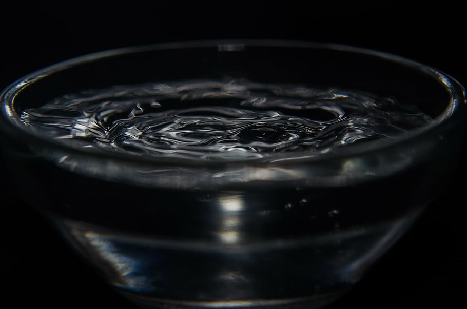 ripples, water, liquid, wave, drop, surface, wet, clear, glass HD wallpaper