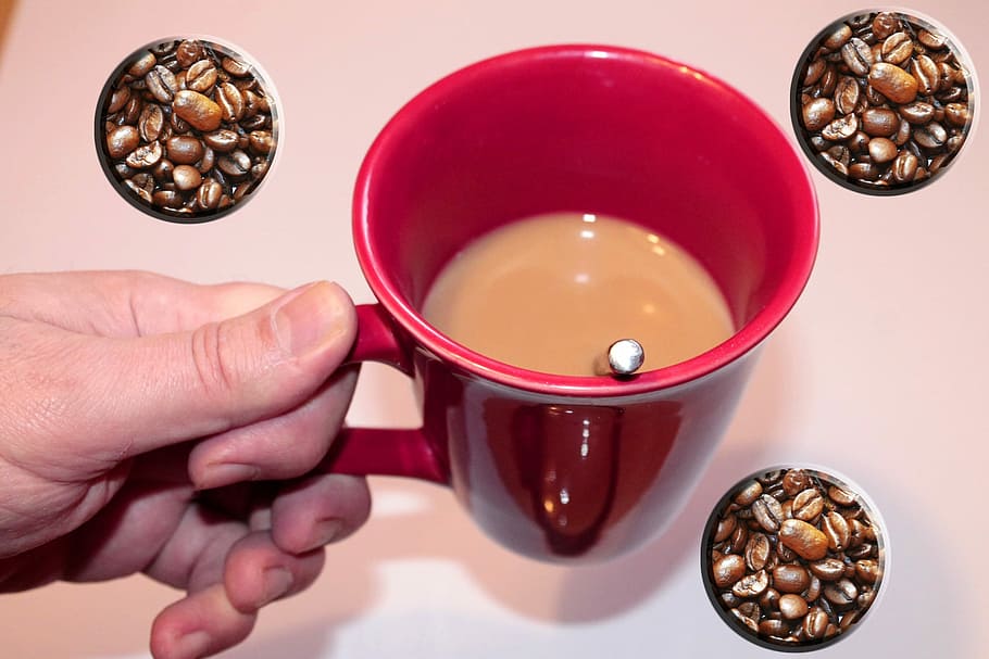 Hand, Coffee, Cup, Coffee Beans, Aroma, breakfast, caffeine HD wallpaper