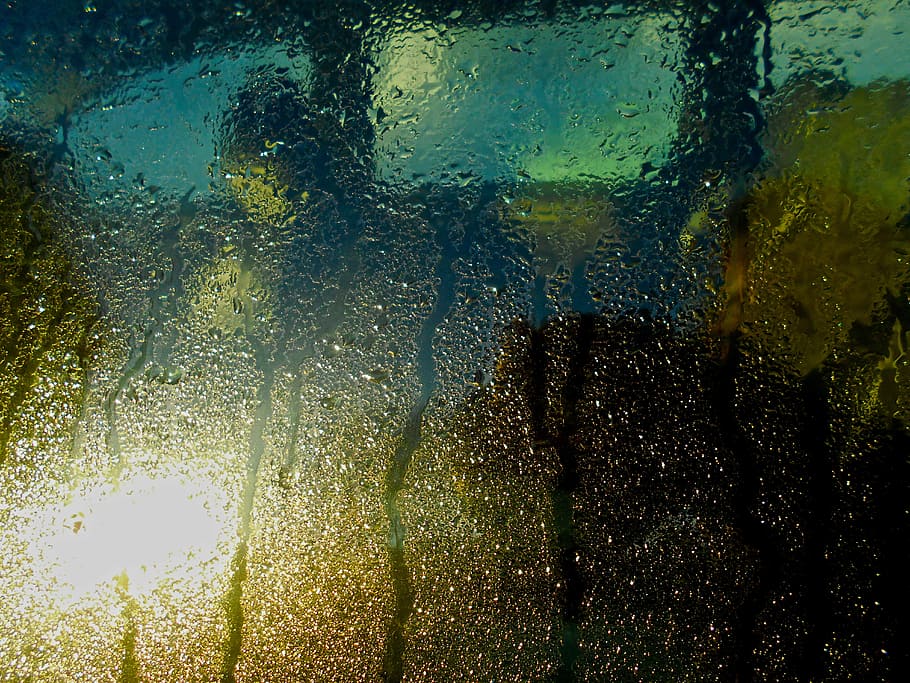 Car Window, Condensation, Drizzle, full frame, backgrounds HD wallpaper