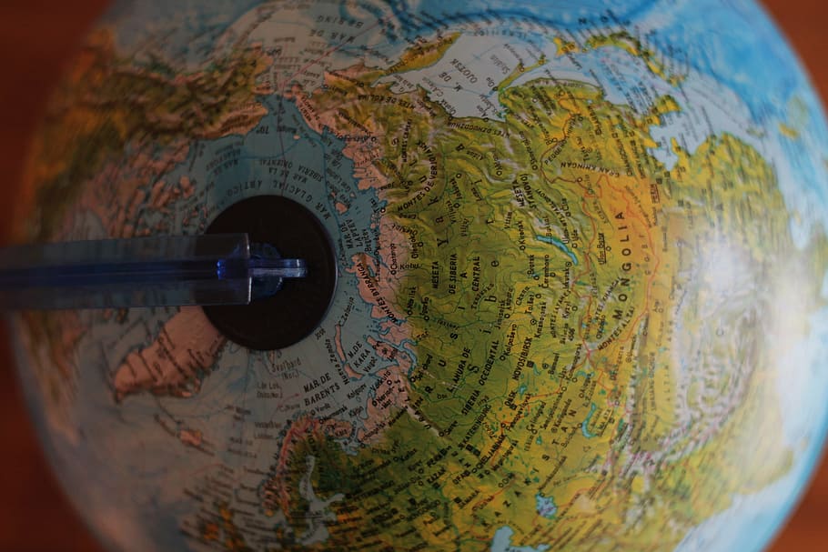 globe, global, map, round, sphere, colorful, blur, school, study HD wallpaper
