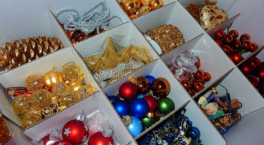 advent, tree decorations, colorful, christbaumkugeln, christmas ornaments HD wallpaper