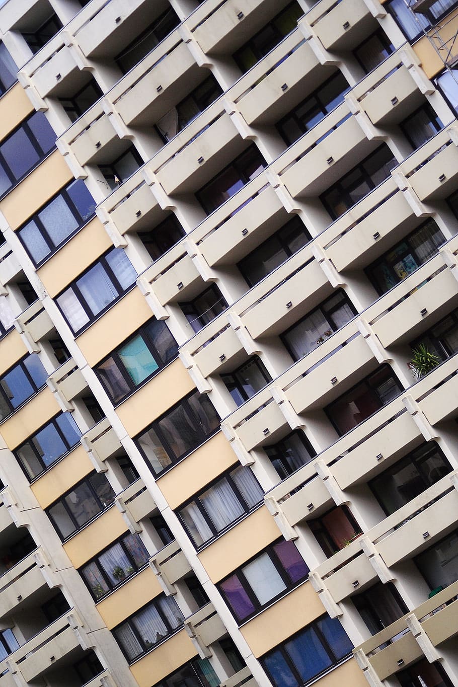 Architecture, Building, Skyscraper, Live, facade, urban, balcony HD wallpaper