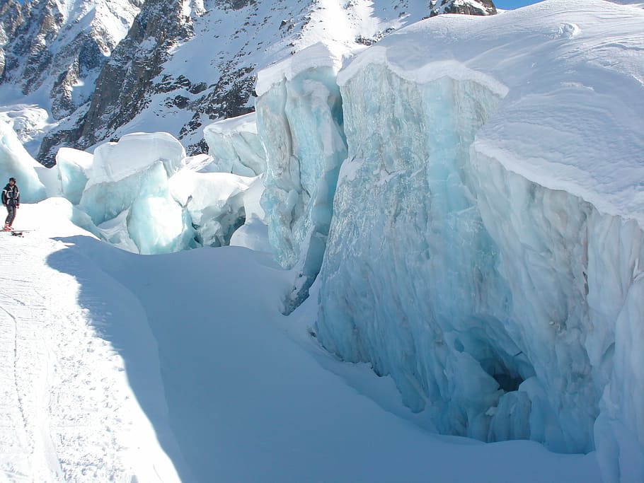 mountain, alps, snow, tops, peaks, landscape, winter, glacier HD wallpaper