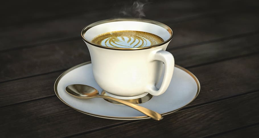 beverage, caffeine, cappuccino, coffee, cup, drink, espresso HD wallpaper
