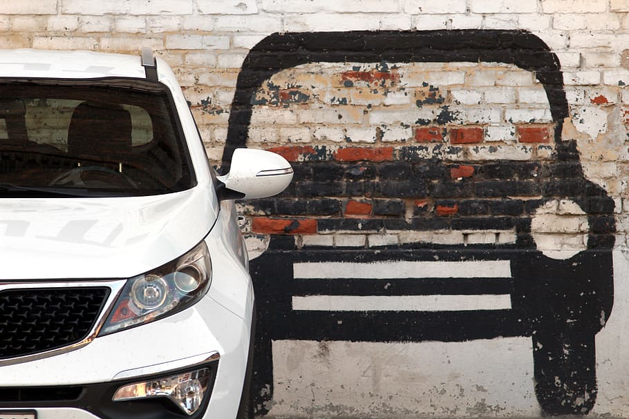 auto, car, reflector, shadow, mode of transportation, land vehicle HD wallpaper