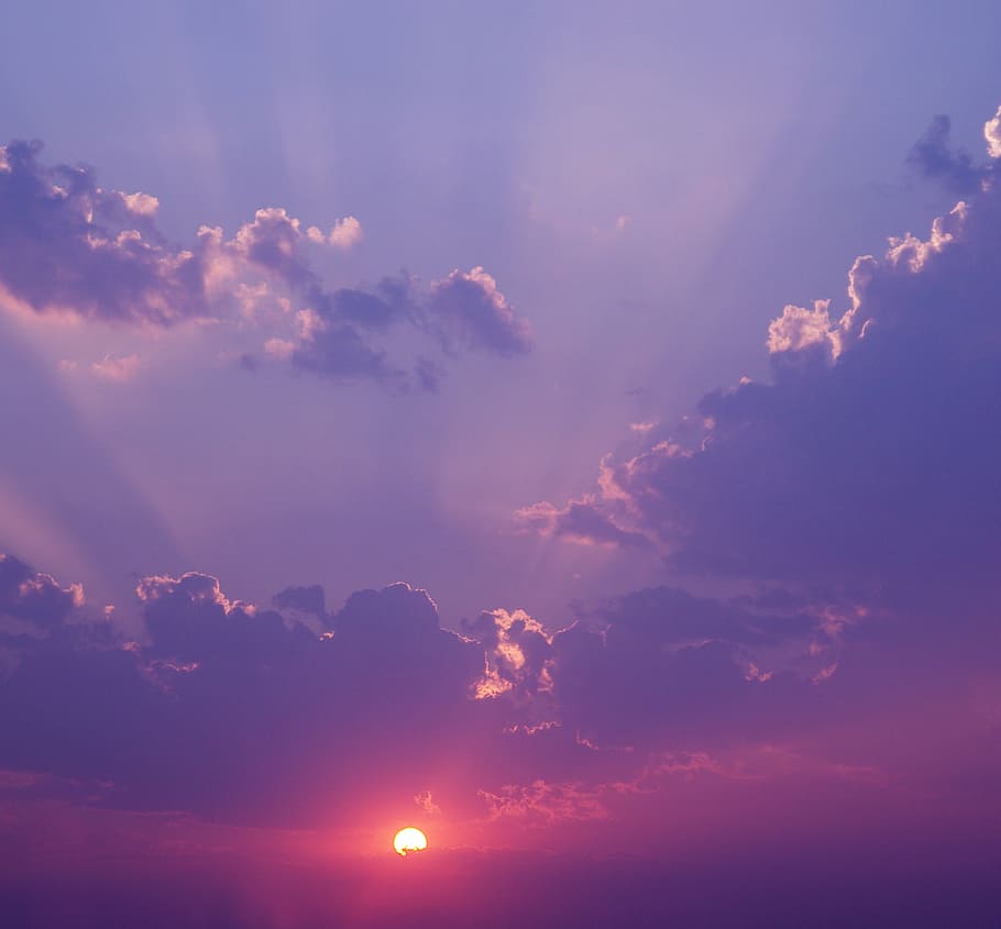 impression sunrise, light, sky, cloud - sky, beauty in nature HD wallpaper