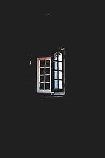 white window pane, white wooden windowpane, minimal, light, contrast HD wallpaper