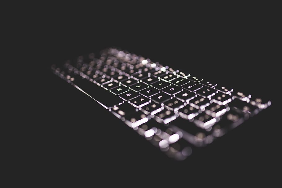 Illuminated Keyboard, technology, computer, internet, computer Keyboard, HD wallpaper
