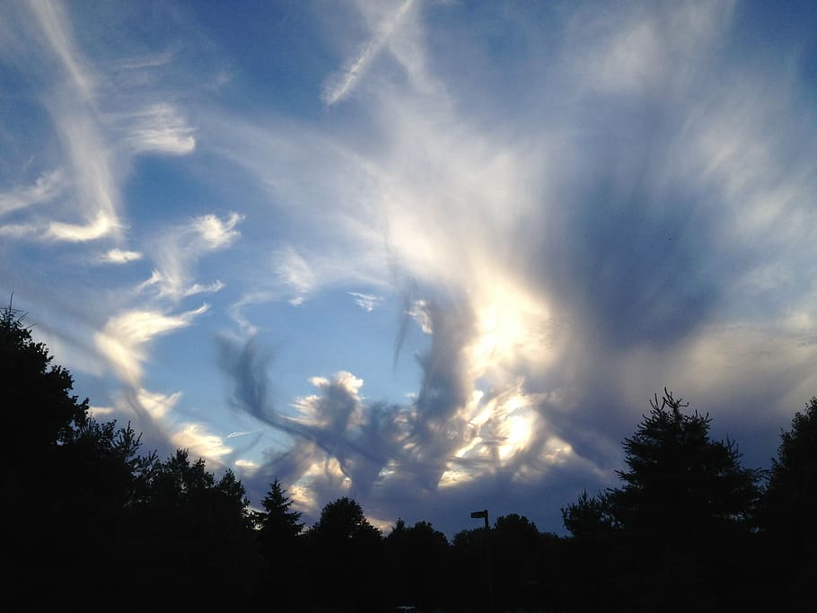 clouds, sky, nature, abstract, cloudscape, high, sunlight, cloud - sky HD wallpaper