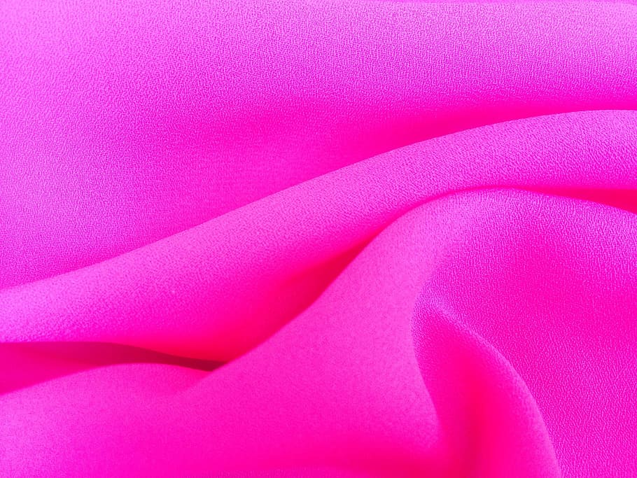 Fabric, Plot, Textiles, Structure, rosa, fold, pink color, backgrounds HD wallpaper
