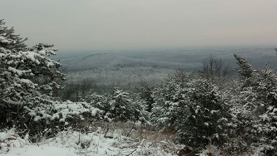 Mountain, Winter, Nature, Landscape, cold, season, outdoor HD wallpaper