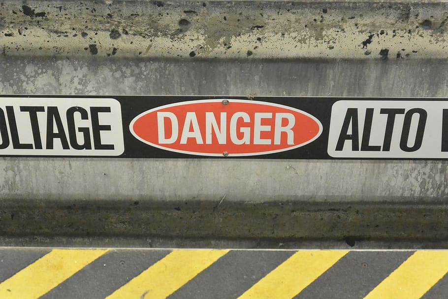 danger, underground, subway, metro, electricity, voltage, warning HD wallpaper
