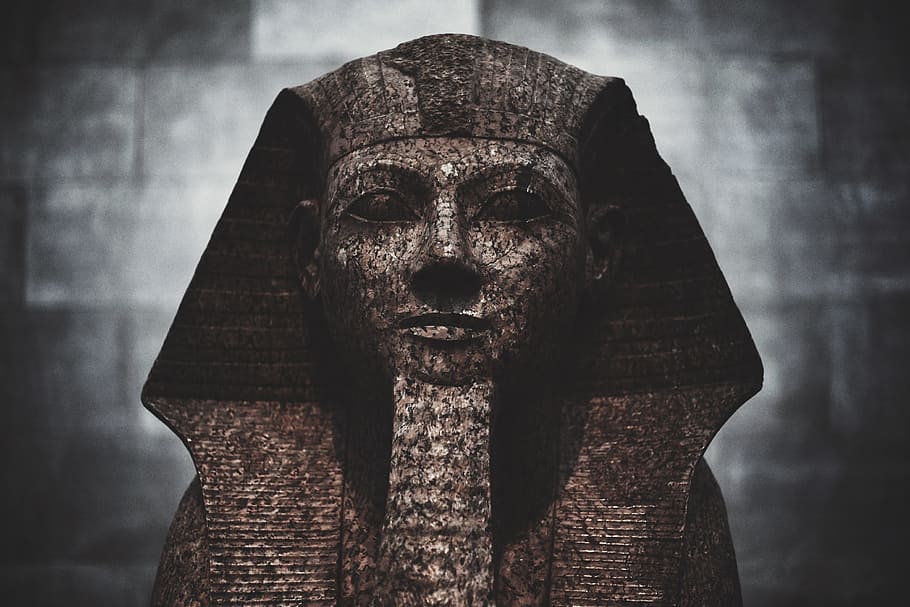 The Great Sphinx miniature, great sphinx statue, Lost in Time, HD wallpaper