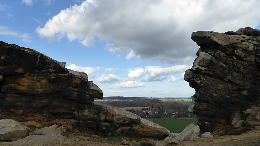 Devil'S Wall, Resin, Nature, Rock, Stone, landscape, mountain HD wallpaper