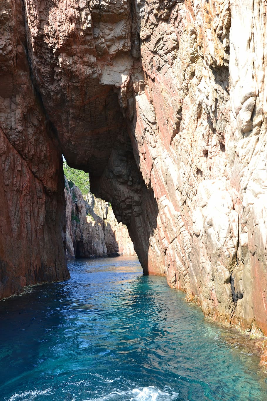 Corsica, Reserve, France, scandola, mediterranean, rock - object, HD wallpaper