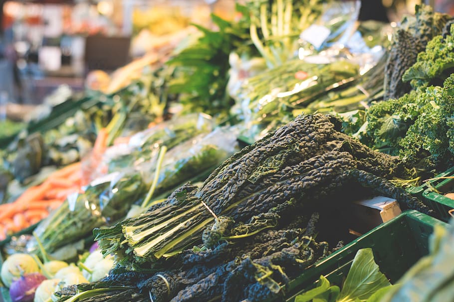 green, leaf, vegetables, market, grocery, retail, food, food and drink HD wallpaper