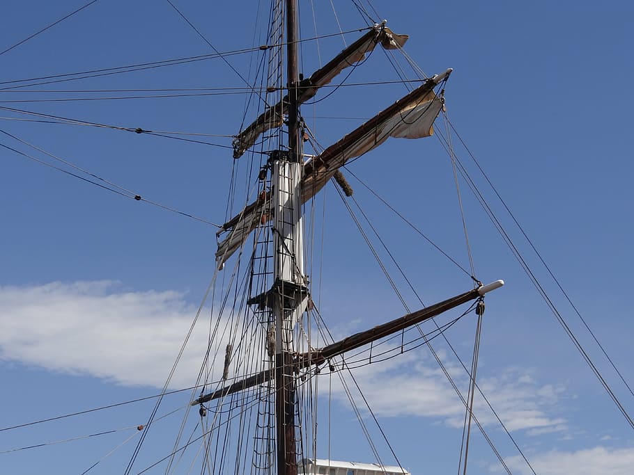 tall ship, mast, sails, rigging, sailing, nautical vessel, sailboat HD wallpaper
