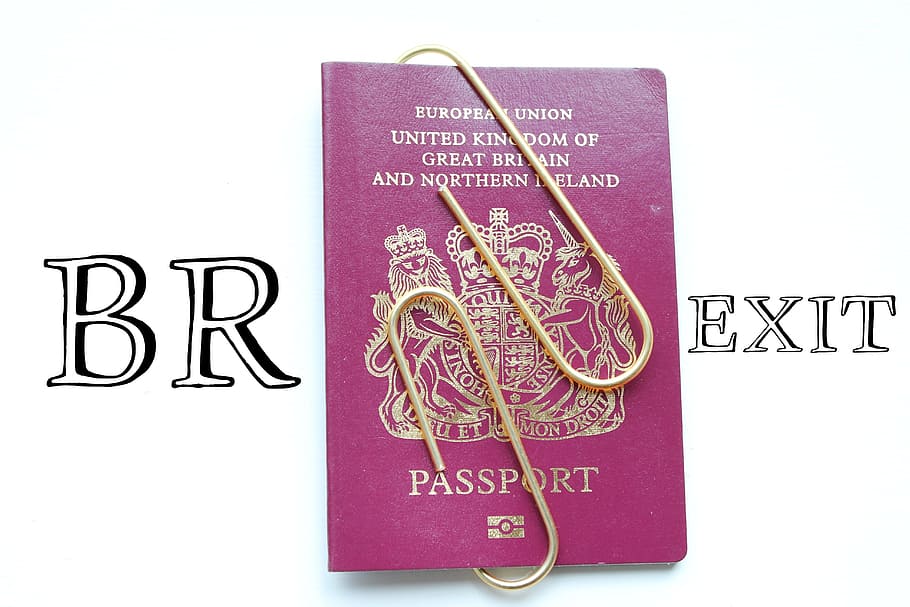 Brexit, Passport, Control, Closed, sealed, british, document