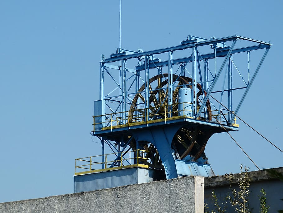 Headframe, Industry, Mining, Mine, bill, katowice, poland, silesia HD wallpaper
